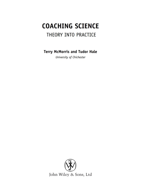 Cover image for book Coaching Science: Theory into Practice
