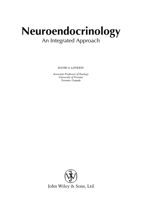 Cover image for book Neuroendocrinology