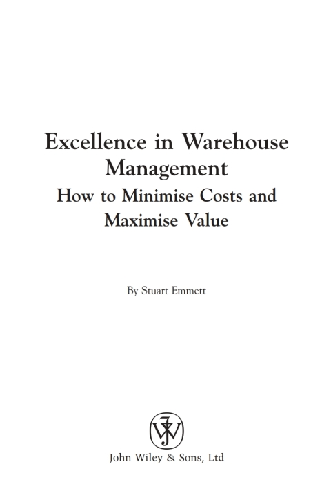 Excellence in Warehouse Management 