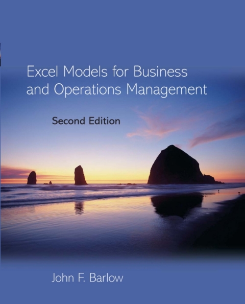 Cover image for book Excel Models for Business and Operations Management