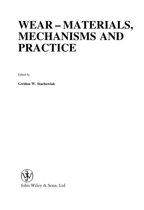 Cover image for book Wear