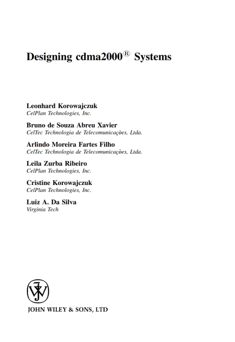 Cover image for book Designing cdma2000 Systems