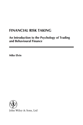 Financial Risk Taking
