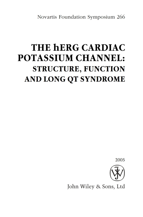 The hERG Cardiac Potassium Channel: Structure, Function and Long QT Syndrome 