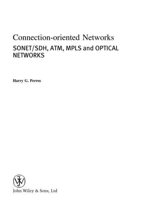 Cover image for book Connection-Oriented Networks