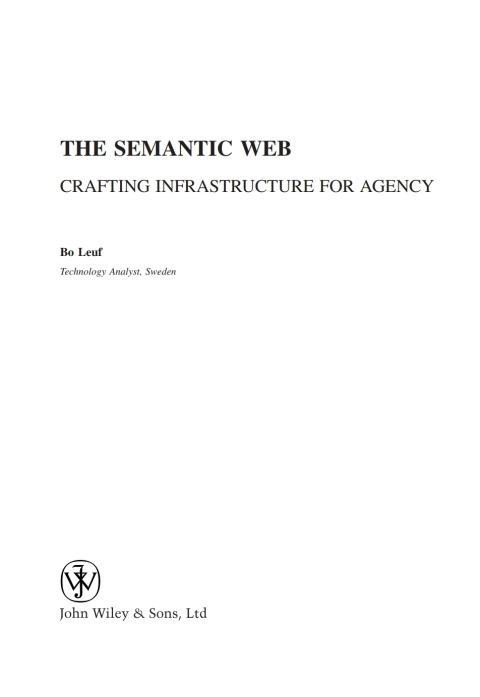 Cover image for book The Semantic Web