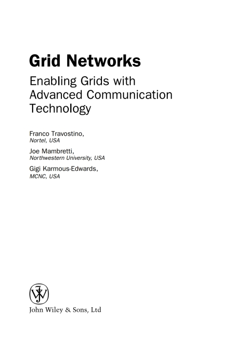 Cover image for book Grid Networks