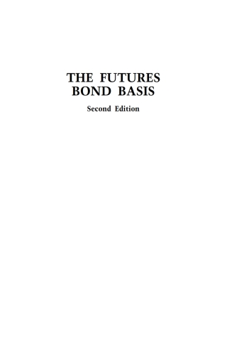 The Futures Bond Basis