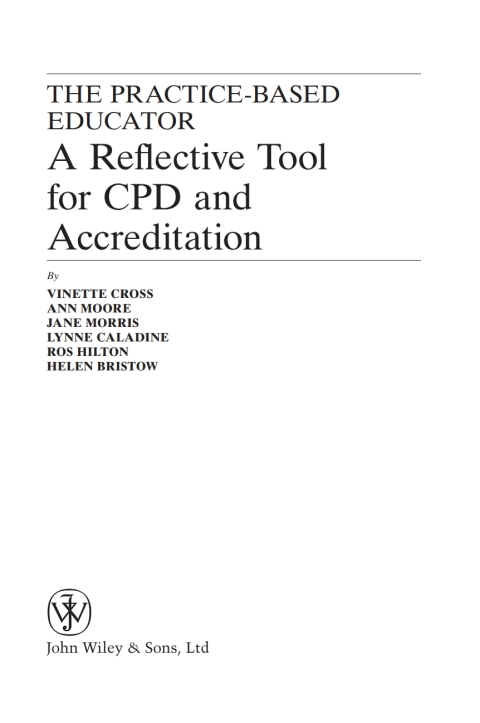 Cover image for book The Practice-Based Educator