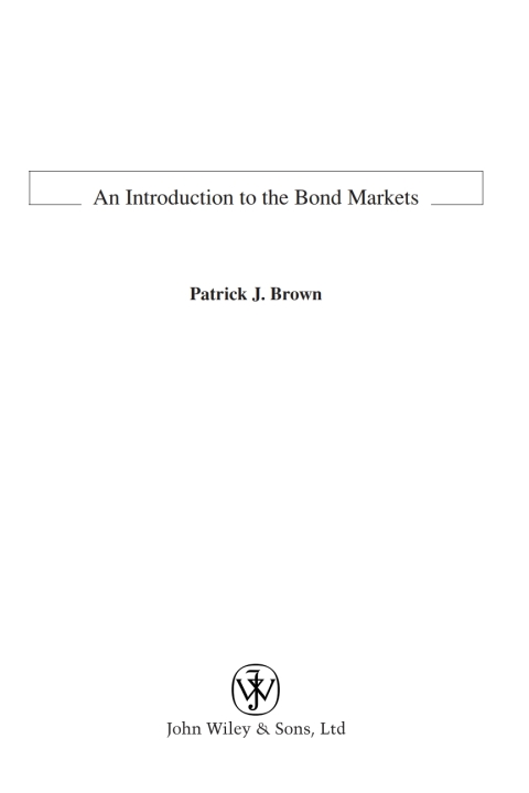 Cover image for book An Introduction to the Bond Markets