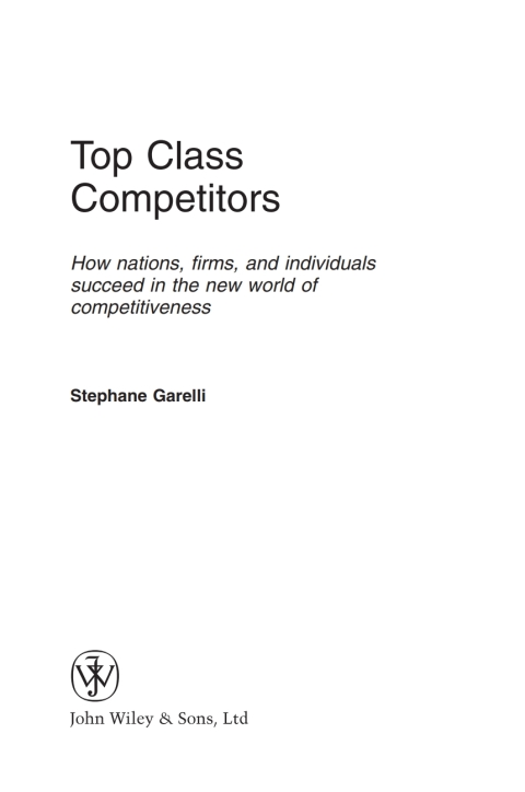 Cover image for book Top Class Competitors