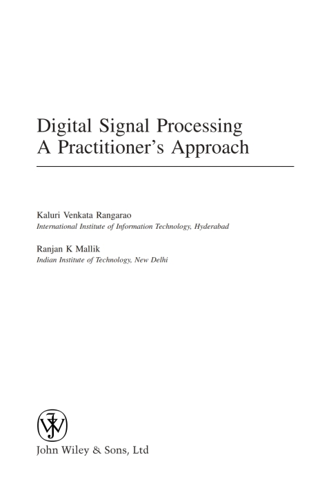 Cover image for book Digital Signal Processing
