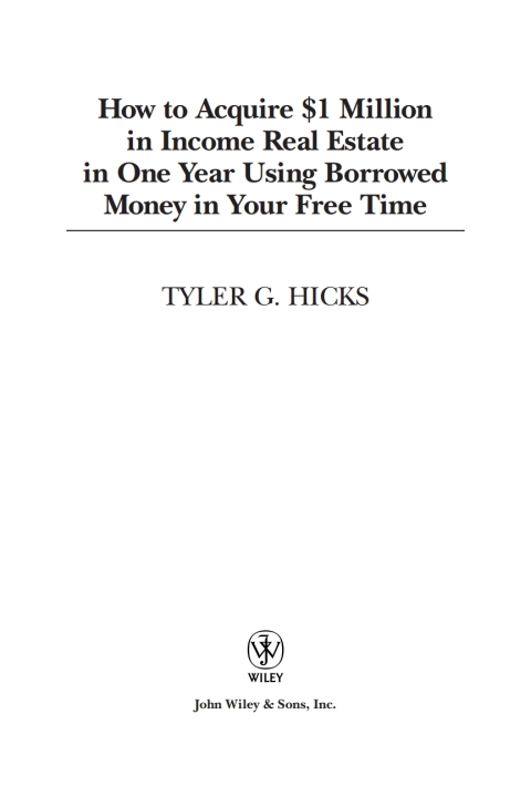 Cover image for book How to Acquire $1-million in Income Real Estate in One Year Using Borrowed Money in Your Free Time