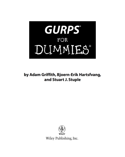Cover image for book GURPS For Dummies