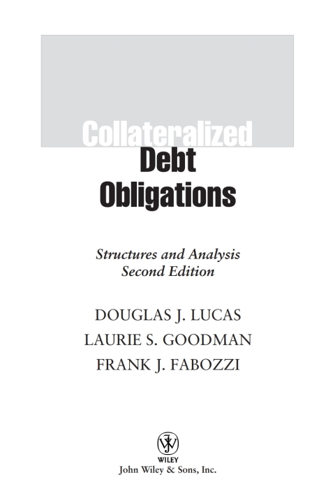 Cover image for book Collateralized Debt Obligations