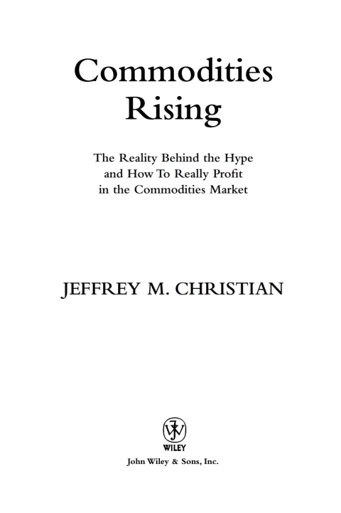 Cover image for book Commodities Rising