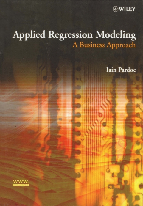 Cover image for book Applied Regression Modeling