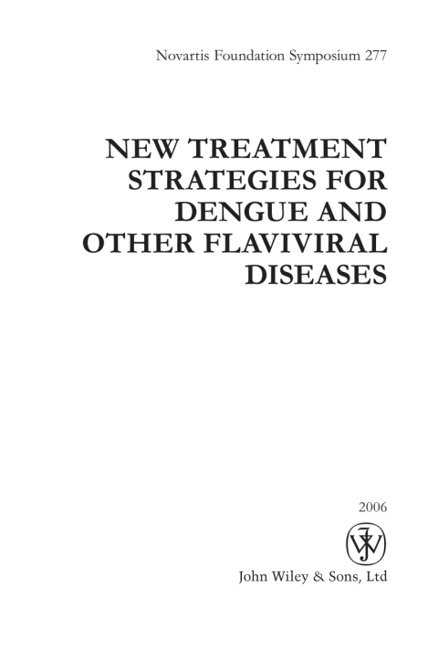 Cover image for book New Treatment Strategies for Dengue and Other Flaviviral Diseases