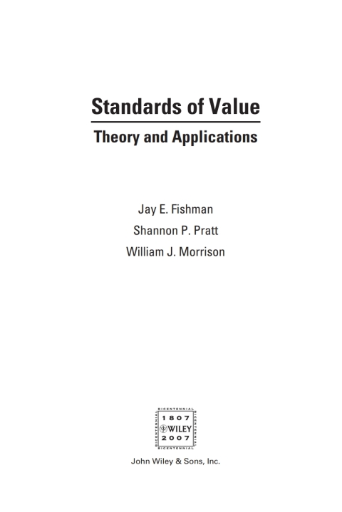 Cover image for book Standards of Value