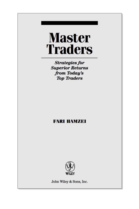 Cover image for book Master Traders: Strategies for Superior Returns from Today's Top Traders