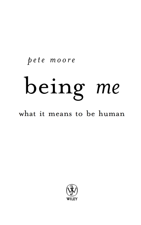 Cover image for book Being Me