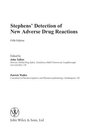 Stephens' Detection of New Adverse Drug Reactions