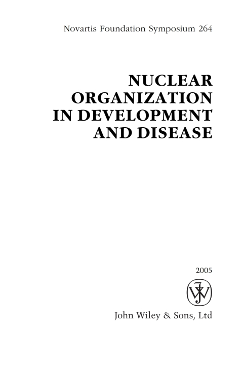 Nuclear Organization in Development and Disease 