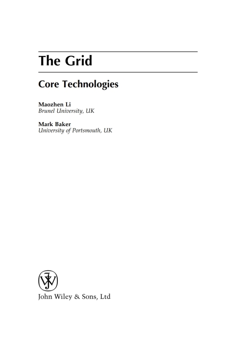 Cover image for book The Grid