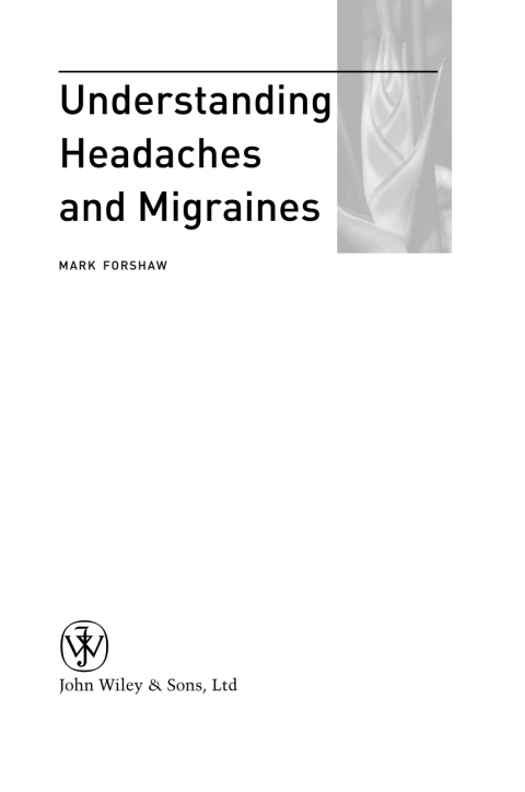 Cover image for book Understanding Headaches and Migraines