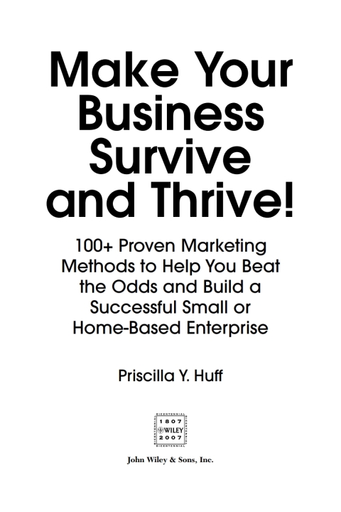 Cover image for book Make Your Business Survive and Thrive!