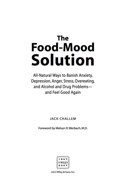 Cover image for book The Food-Mood Solution
