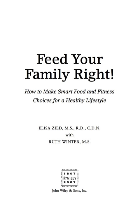 Cover image for book Feed Your Family Right!