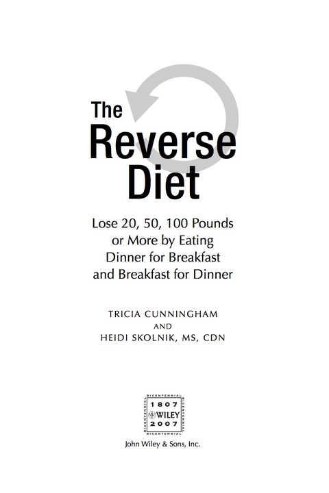 Cover image for book The Reverse Diet