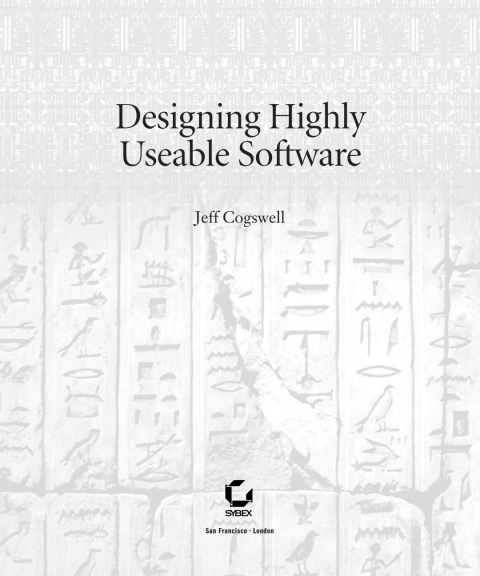 Cover image for book Designing Highly Useable Software