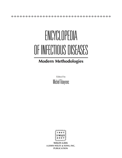 Cover image for book Encyclopedia of Infectious Diseases