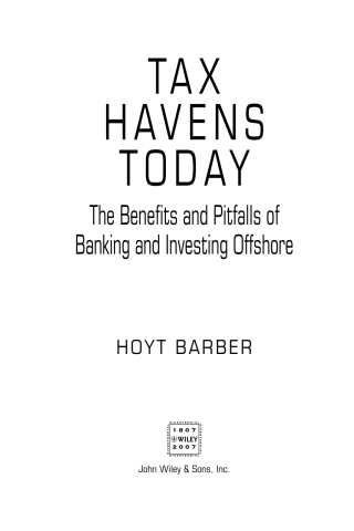 Tax Havens Today