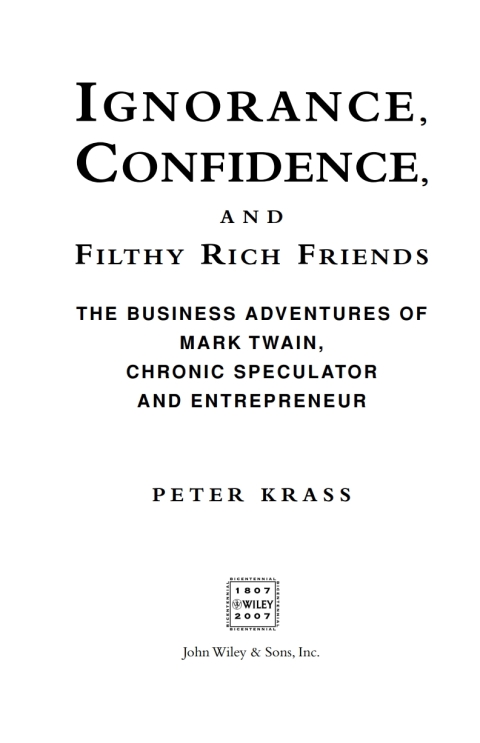 Cover image for book Ignorance, Confidence, and Filthy Rich Friends