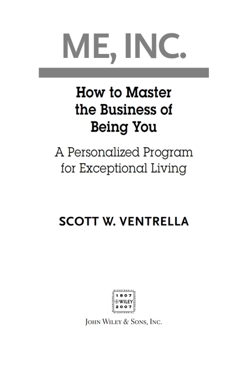 Cover image for book Me, Inc. How to Master the Business of Being You