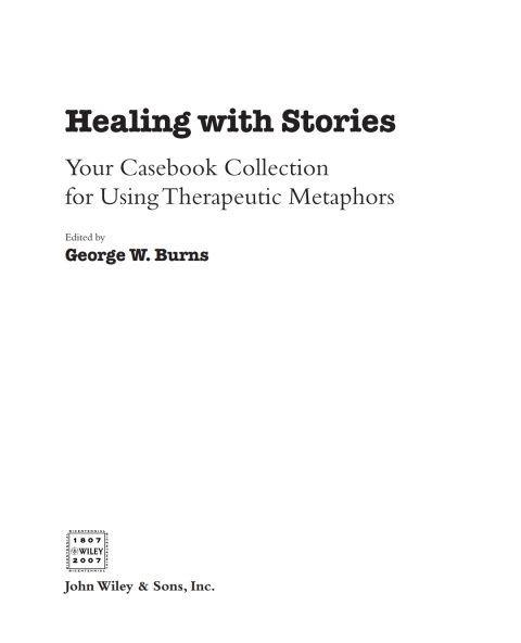 Healing with Stories 