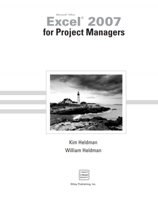 Microsoft Office Excel 2007 for Project Managers