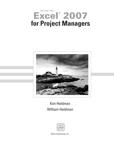 Cover image for book Microsoft Office Excel 2007 for Project Managers