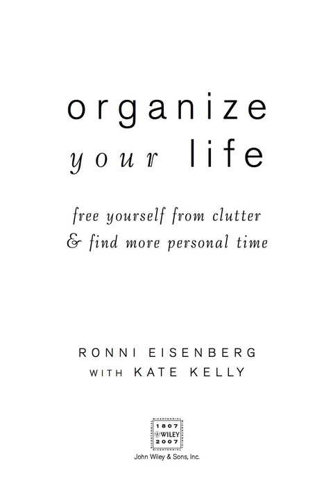 Cover image for book Organize Your Life