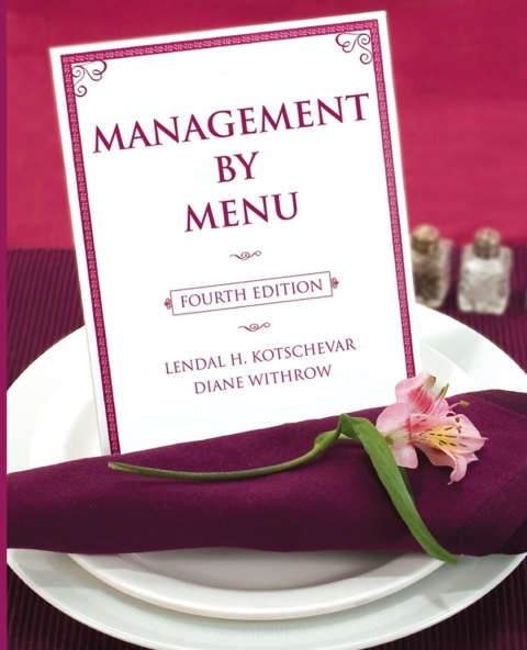 Cover image for book Management by Menu