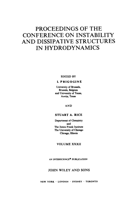 Cover image for book Advances in Chemical Physics