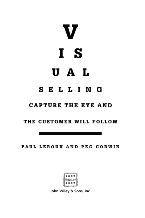 Cover image for book Visual Selling