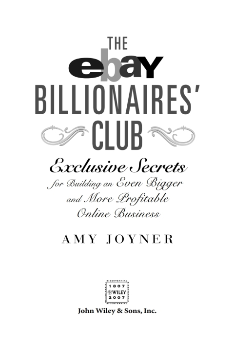 Cover image for book The eBay Billionaires' Club