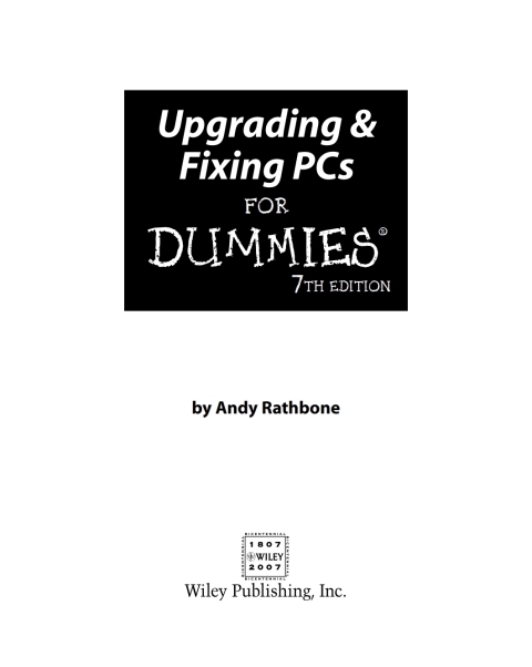 Cover image for book Upgrading and Fixing PCs For Dummies
