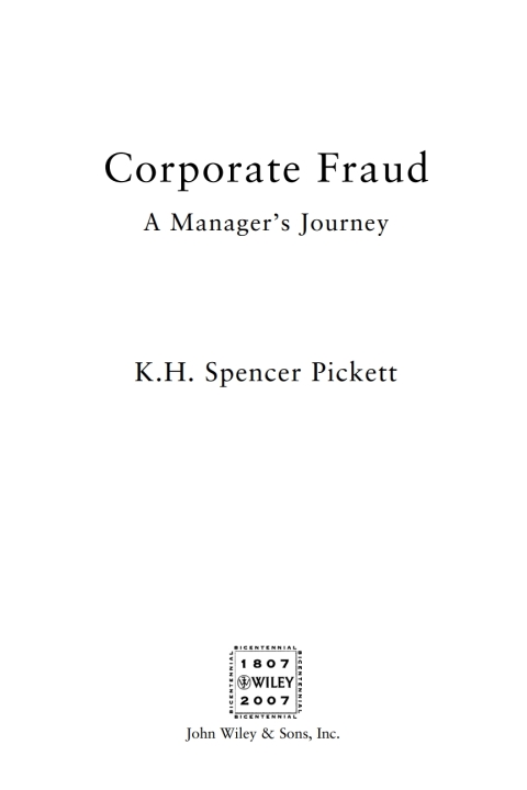 Cover image for book Corporate Fraud