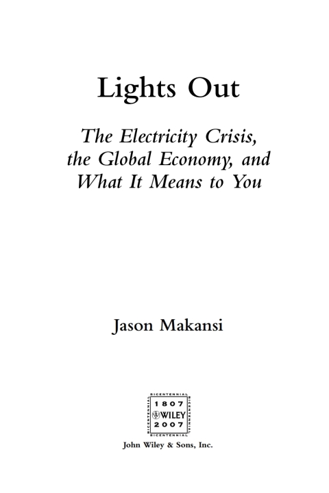 Cover image for book Lights Out
