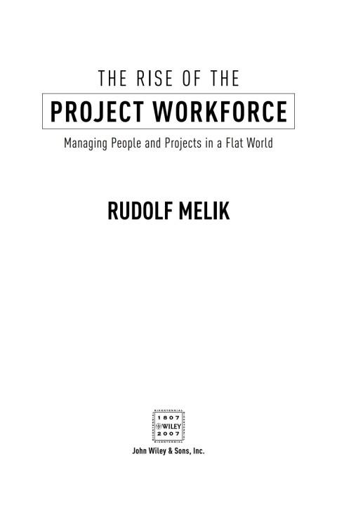 Cover image for book The Rise of the Project Workforce